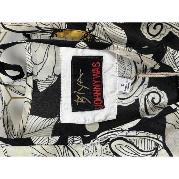Biya By Johnny Was Giva Floral Blouse - Size - Small - Picture 5 of 6
